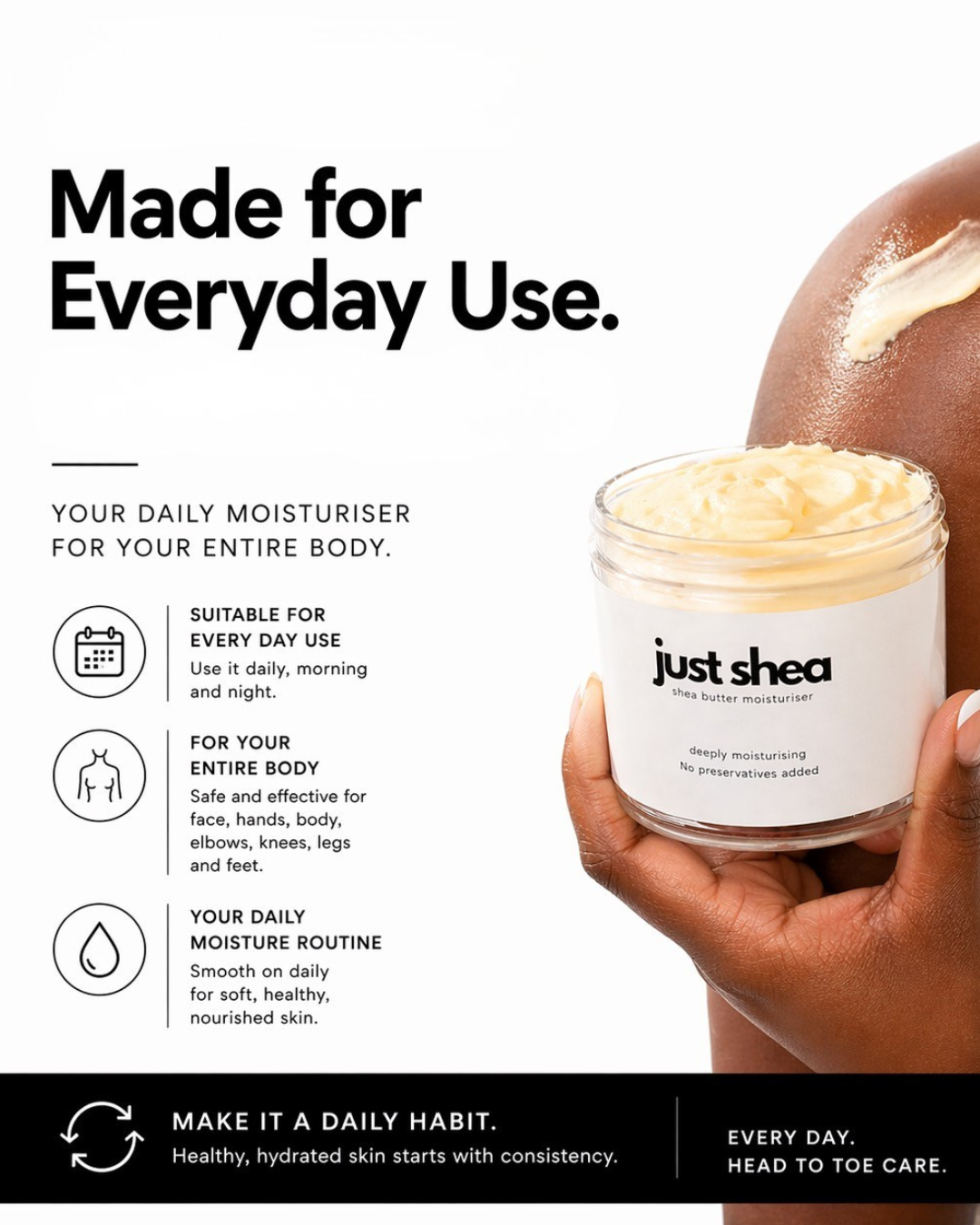 Just Shea - Shea Butter Moisturiser