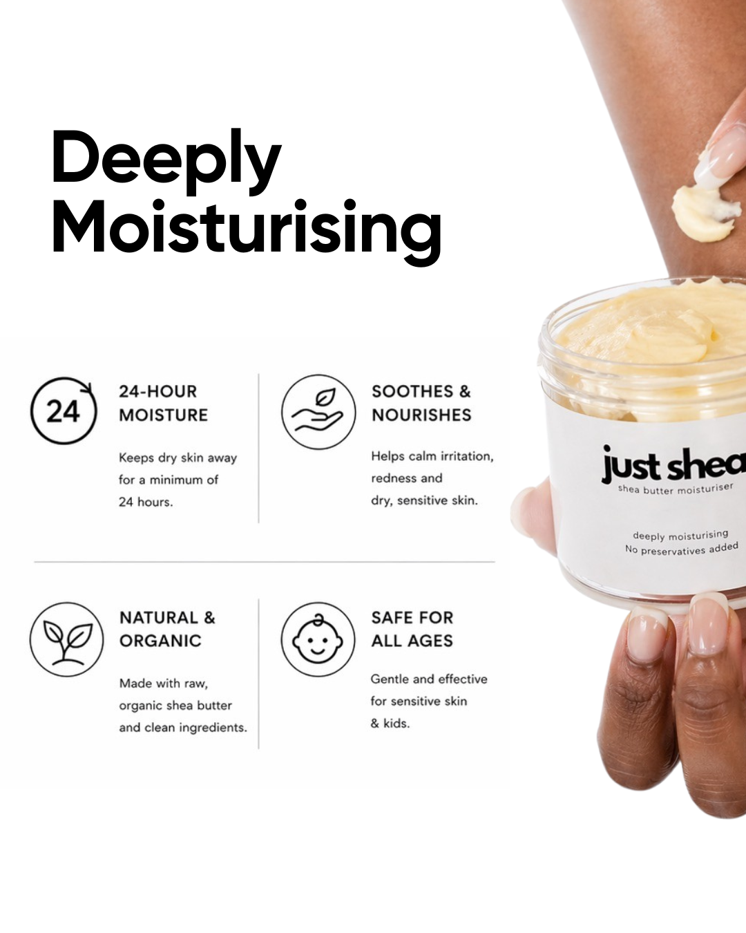 Just Shea - Shea Butter Moisturiser